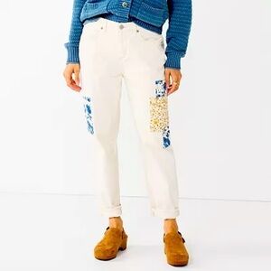 Brand New Boyfriend Patches Jeans